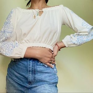 H&M Off-Shoulder Blouse